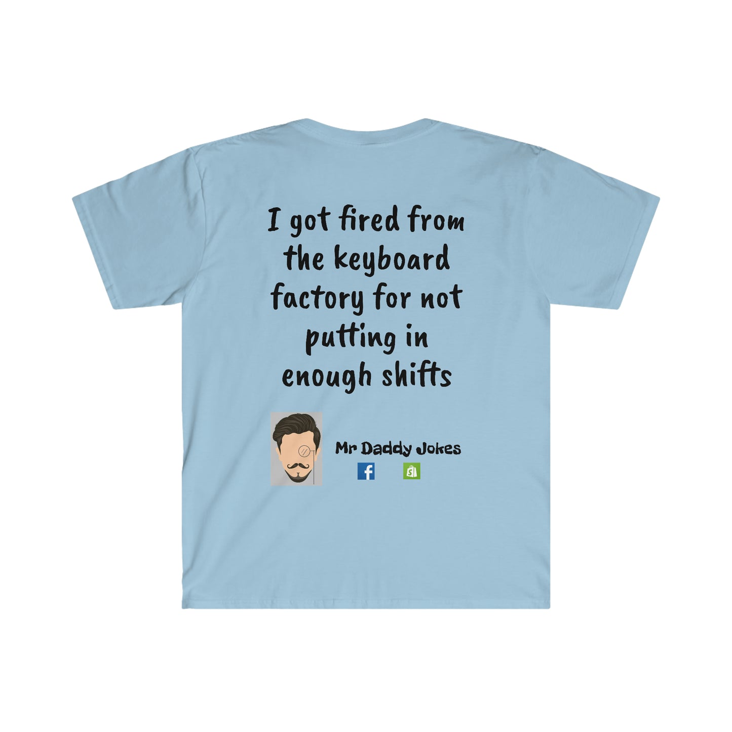 Unisex Softstyle T-Shirt - Keyboard - Light Colors