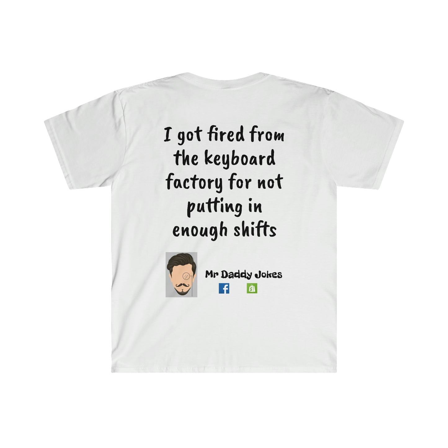 Unisex Softstyle T-Shirt - Keyboard - Light Colors