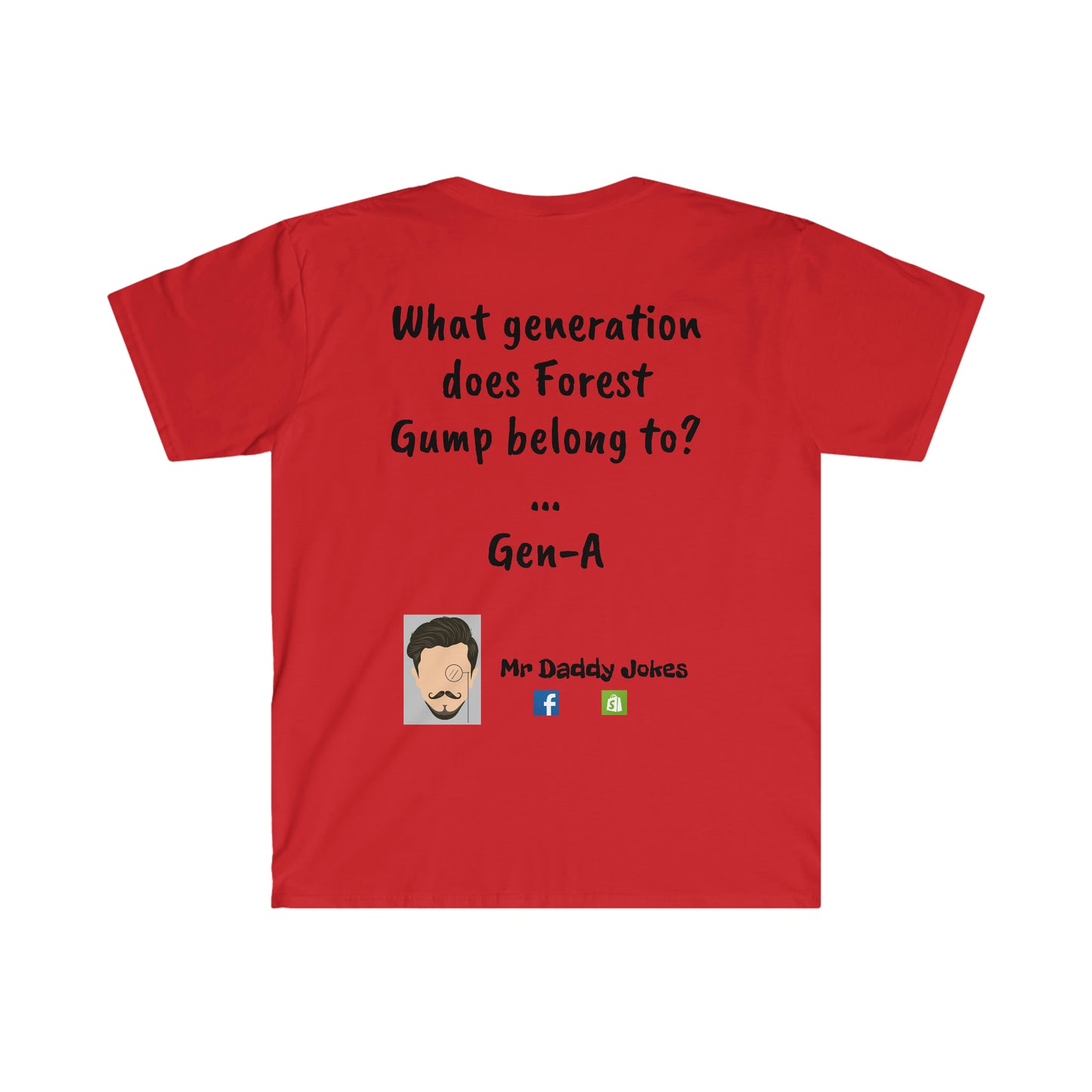 Unisex Soft Style T-Shirt - Forest Gump - Light Colors