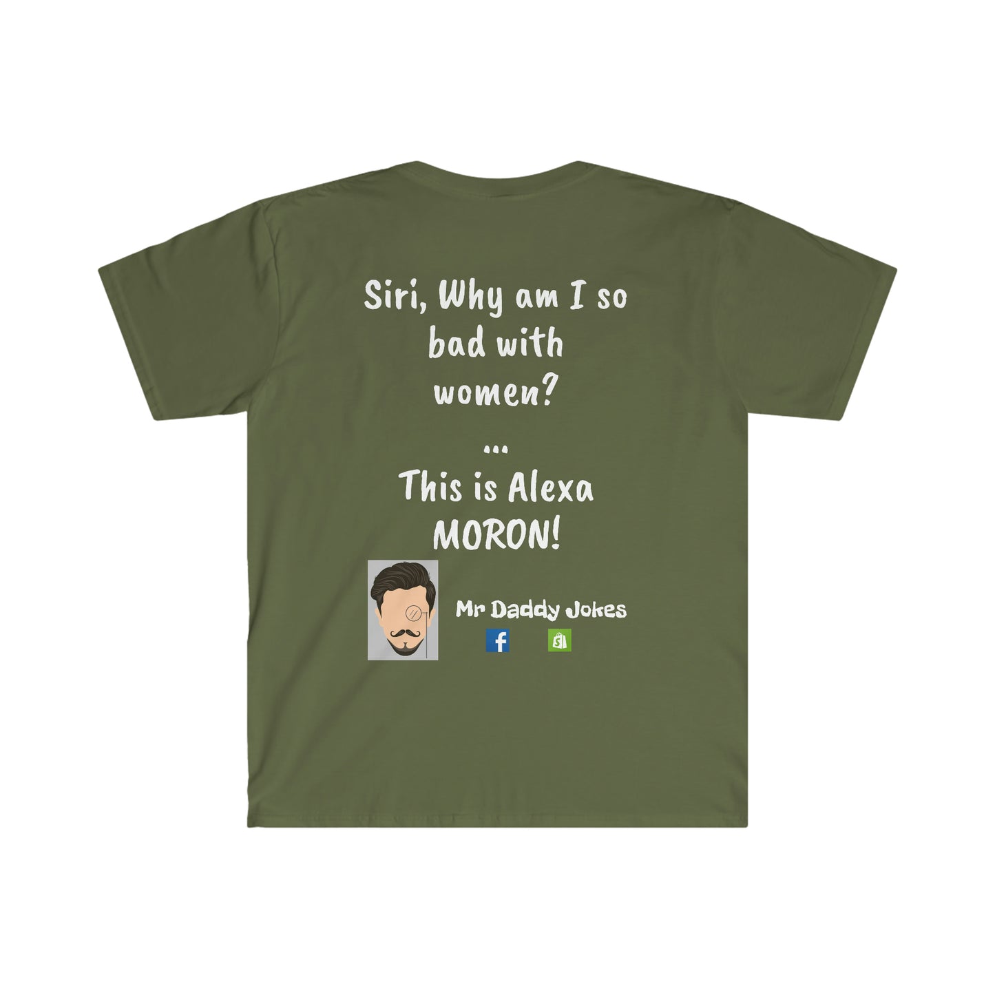 Unisex Softstyle T-Shirt - Siri Alexa - Light Colors