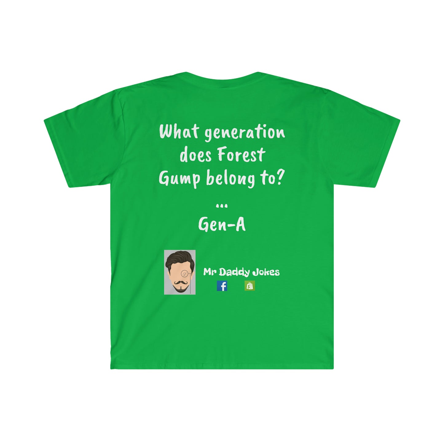 Unisex Soft Style T-Shirt - Forest Gump - Dark Colors