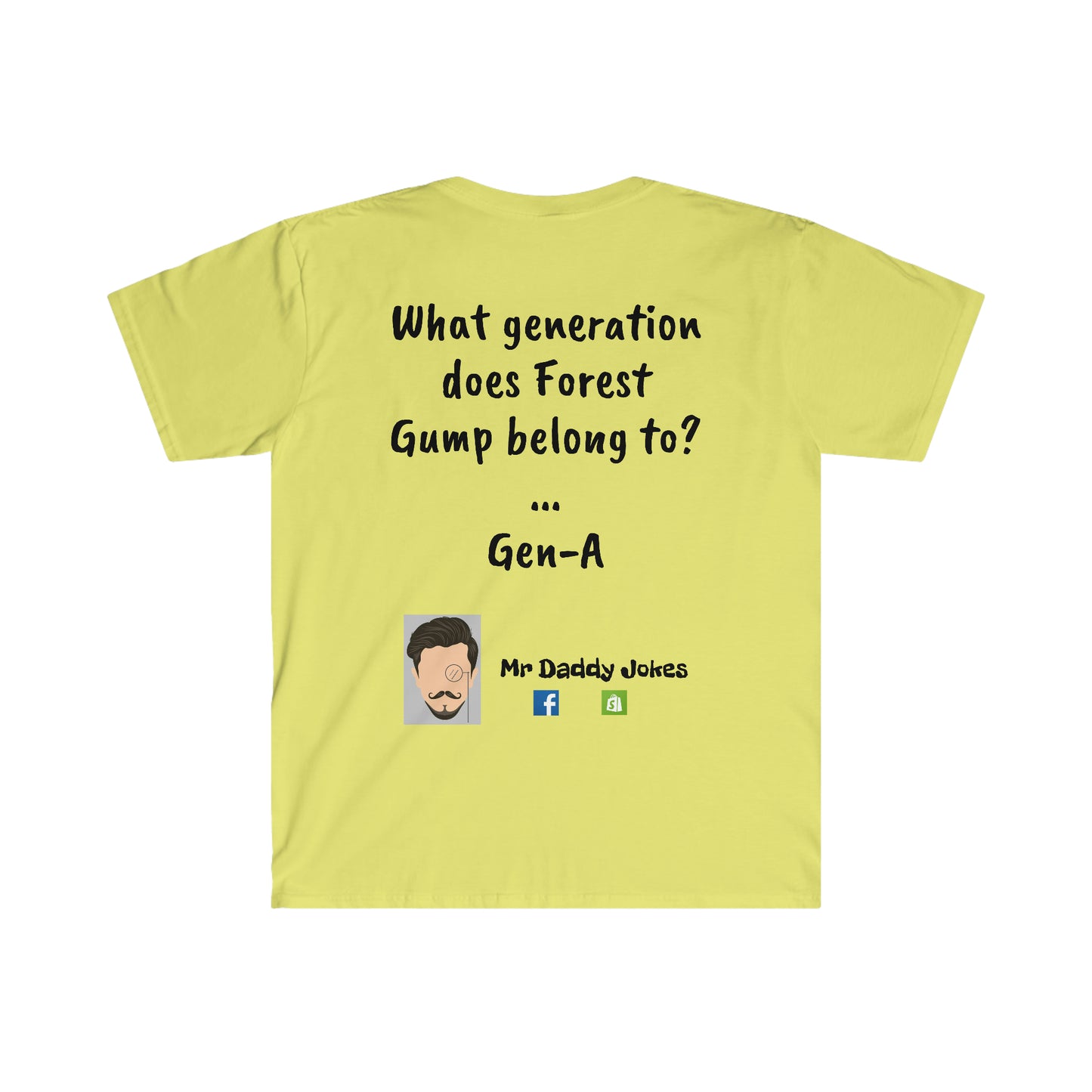 Unisex Soft Style T-Shirt - Forest Gump - Light Colors