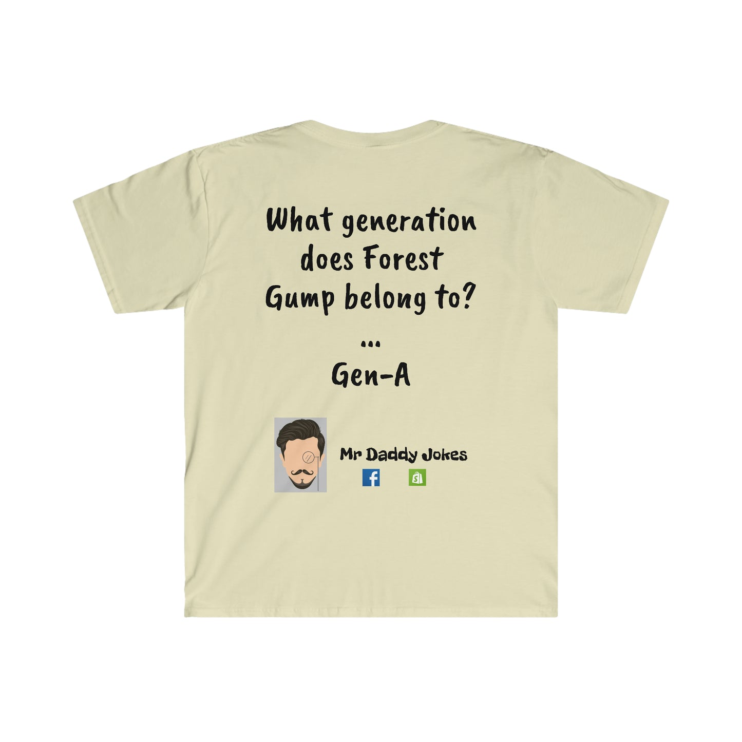 Unisex Soft Style T-Shirt - Forest Gump - Light Colors