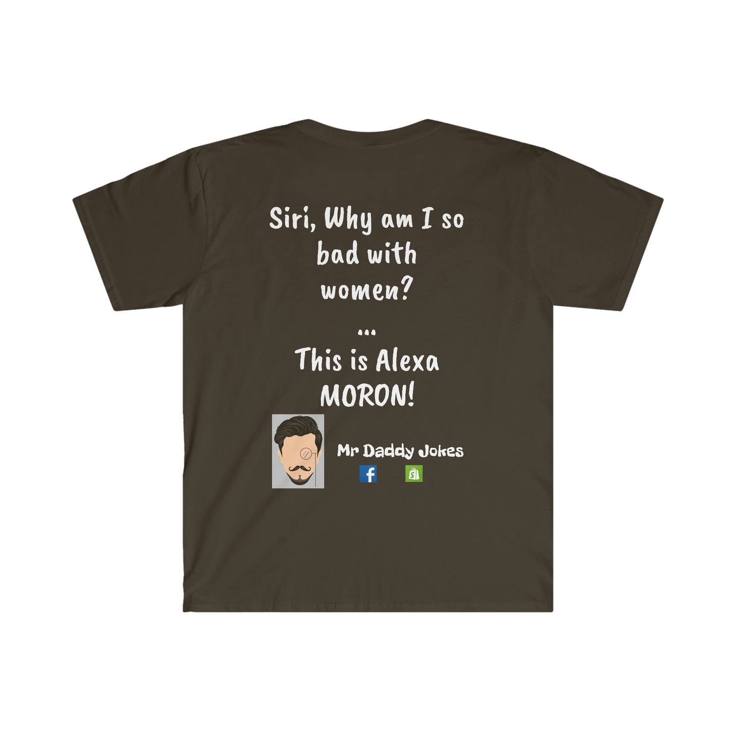Unisex Softstyle T-Shirt - Siri Alexa - Light Colors