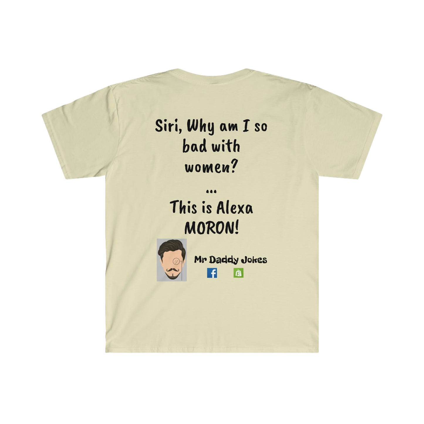 Unisex Softstyle T-Shirt - Siri Alexa - Light Colors