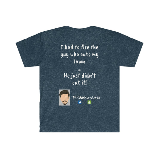 Unisex Softstyle T-Shirt - Lawn Guy - Dark Colors