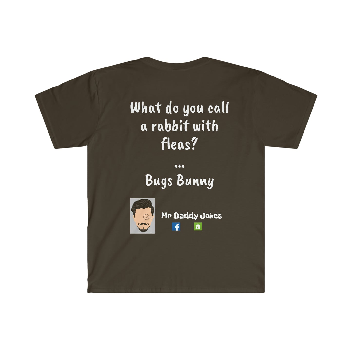 Unisex Softstyle T-Shirt - Bugs Bunny - Dark Colors