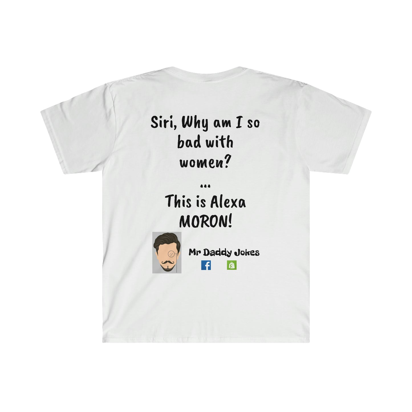 Unisex Softstyle T-Shirt - Siri Alexa - Light Colors