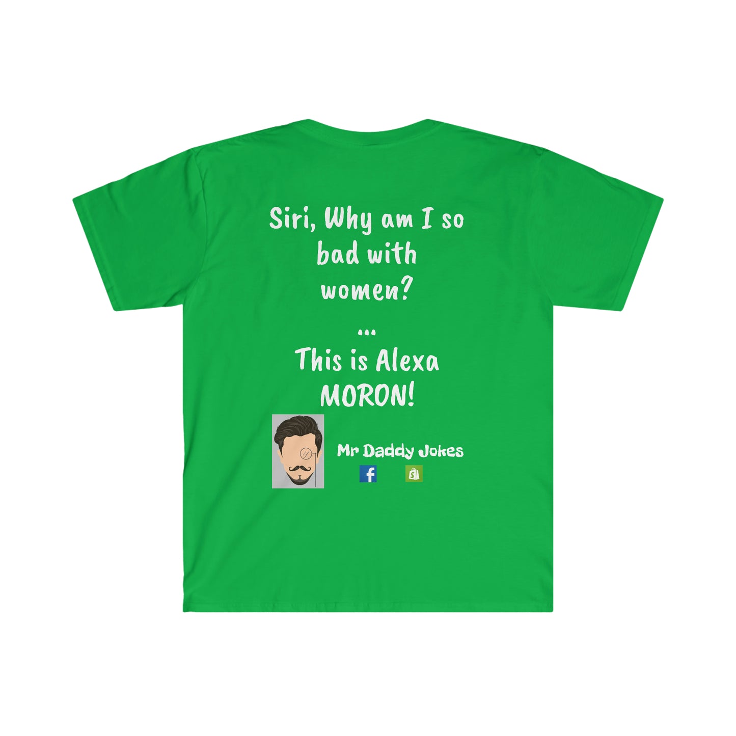 Unisex Softstyle T-Shirt - Siri Alexa - Light Colors