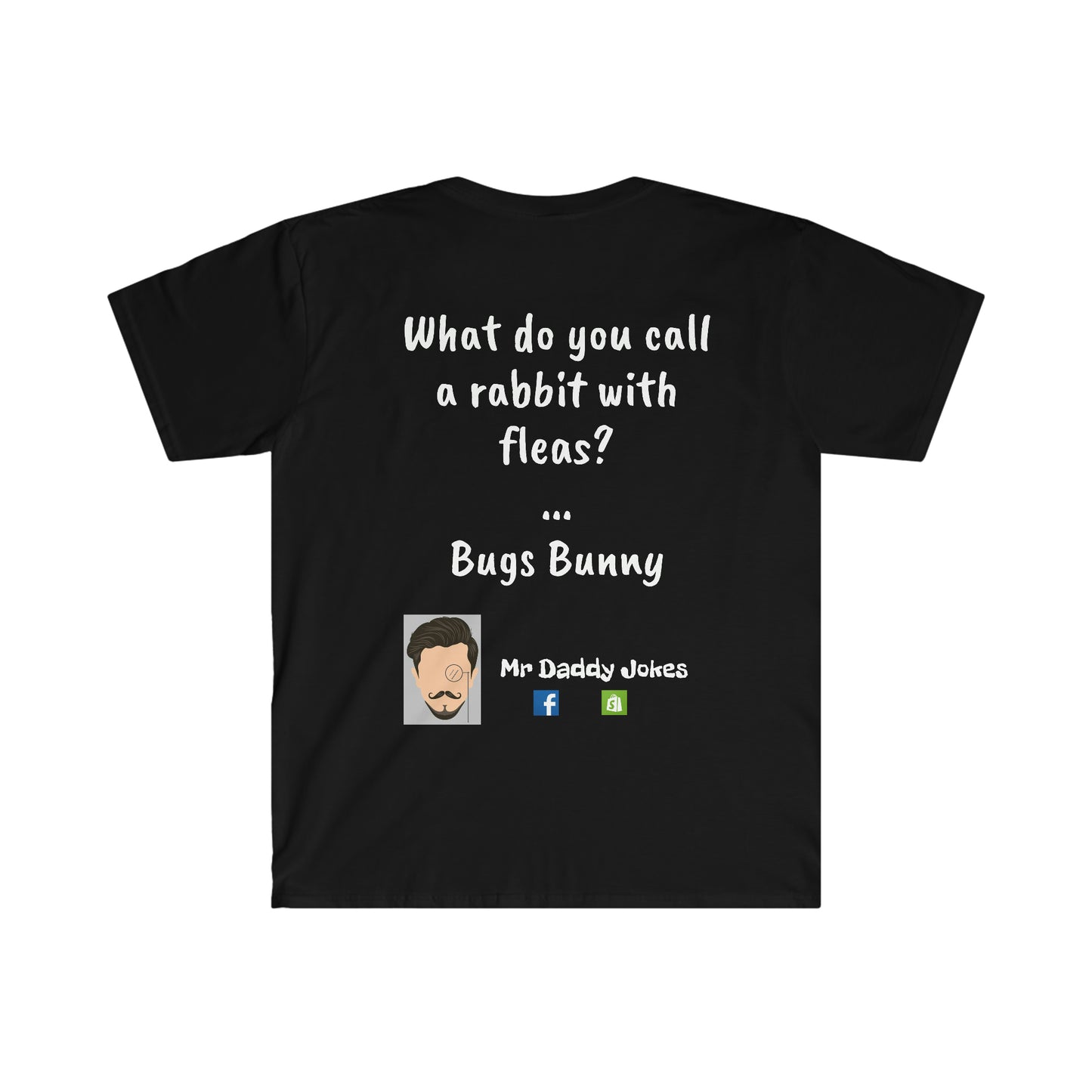 Unisex Softstyle T-Shirt - Bugs Bunny - Dark Colors