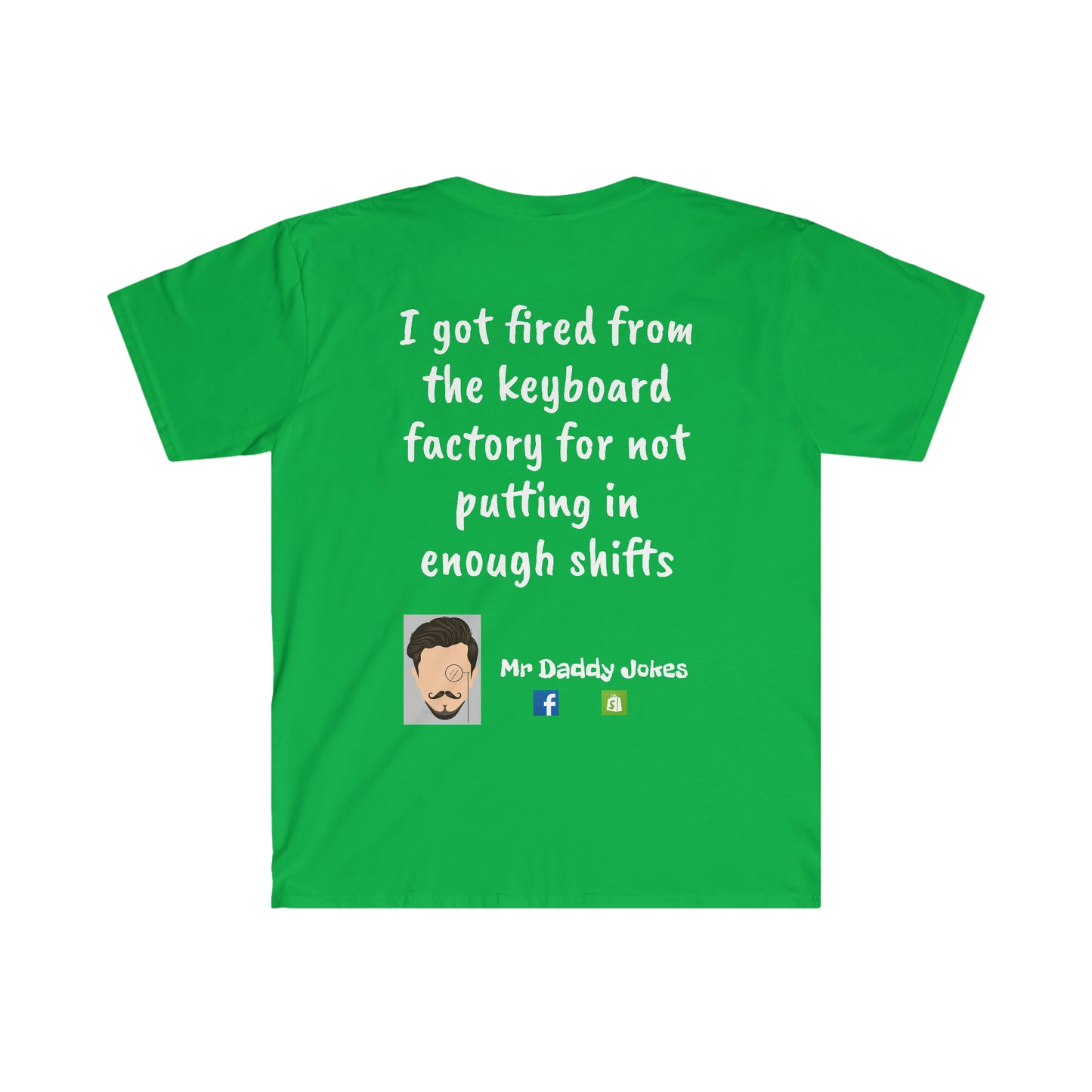 Unisex Softstyle T-Shirt - Keyboard - Dark Colors