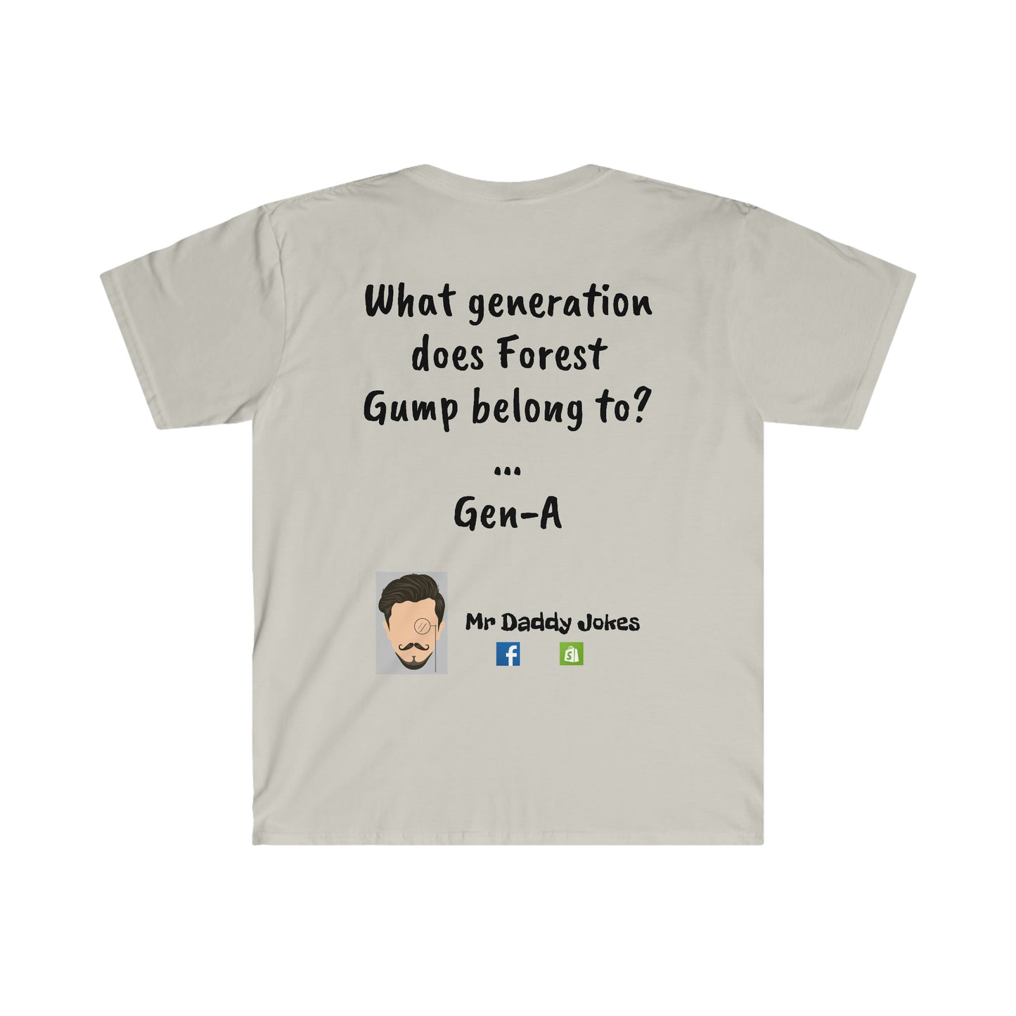 Unisex Soft Style T-Shirt - Forest Gump - Light Colors