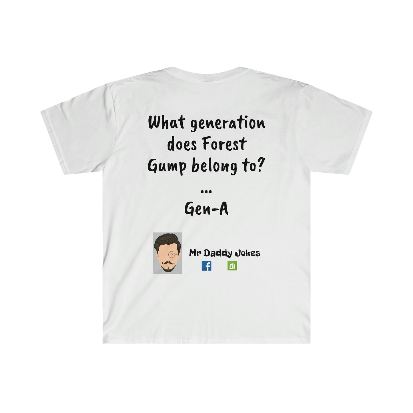 Unisex Soft Style T-Shirt - Forest Gump - Light Colors