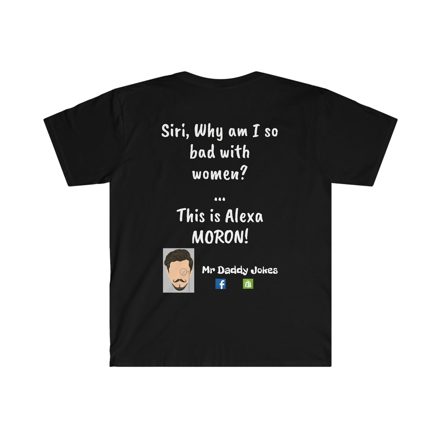 Unisex Softstyle T-Shirt - Siri Alexa - Light Colors